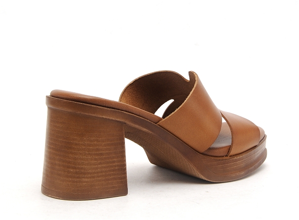Eva frutos mules et sabots talons femme 3601 marron