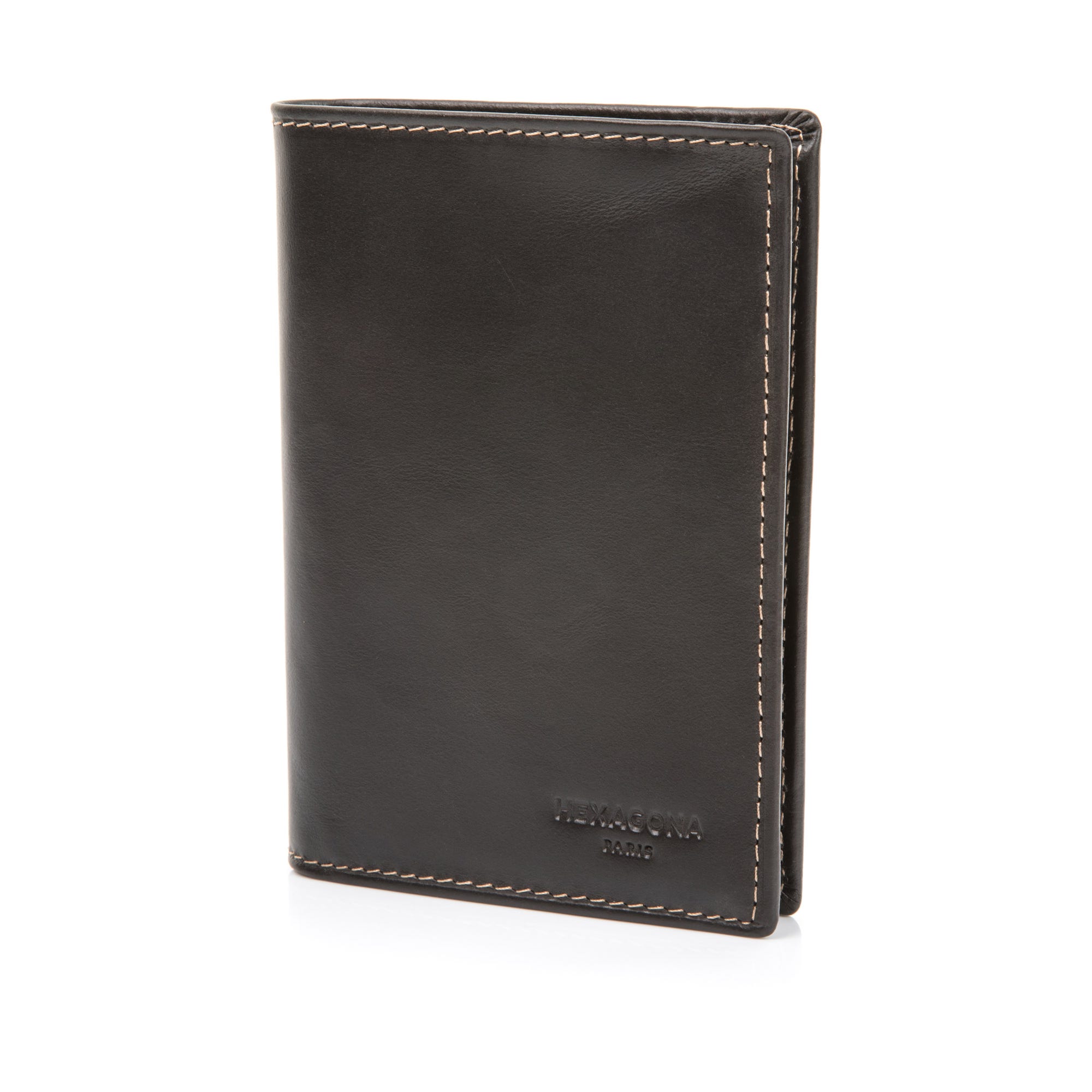 Petite maroquinerie en cuir marron