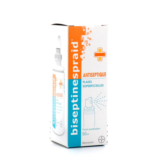 BiseptineSpraid Antiseptique - Pharmacie des Drakkars