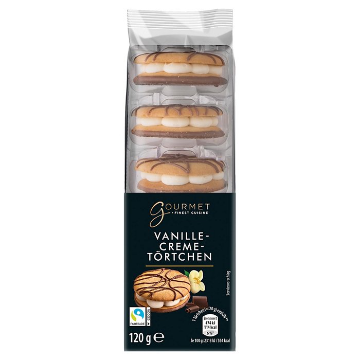 GOURMET FINEST CUISINE Sweet Moments 120 g, Vanilla Latte