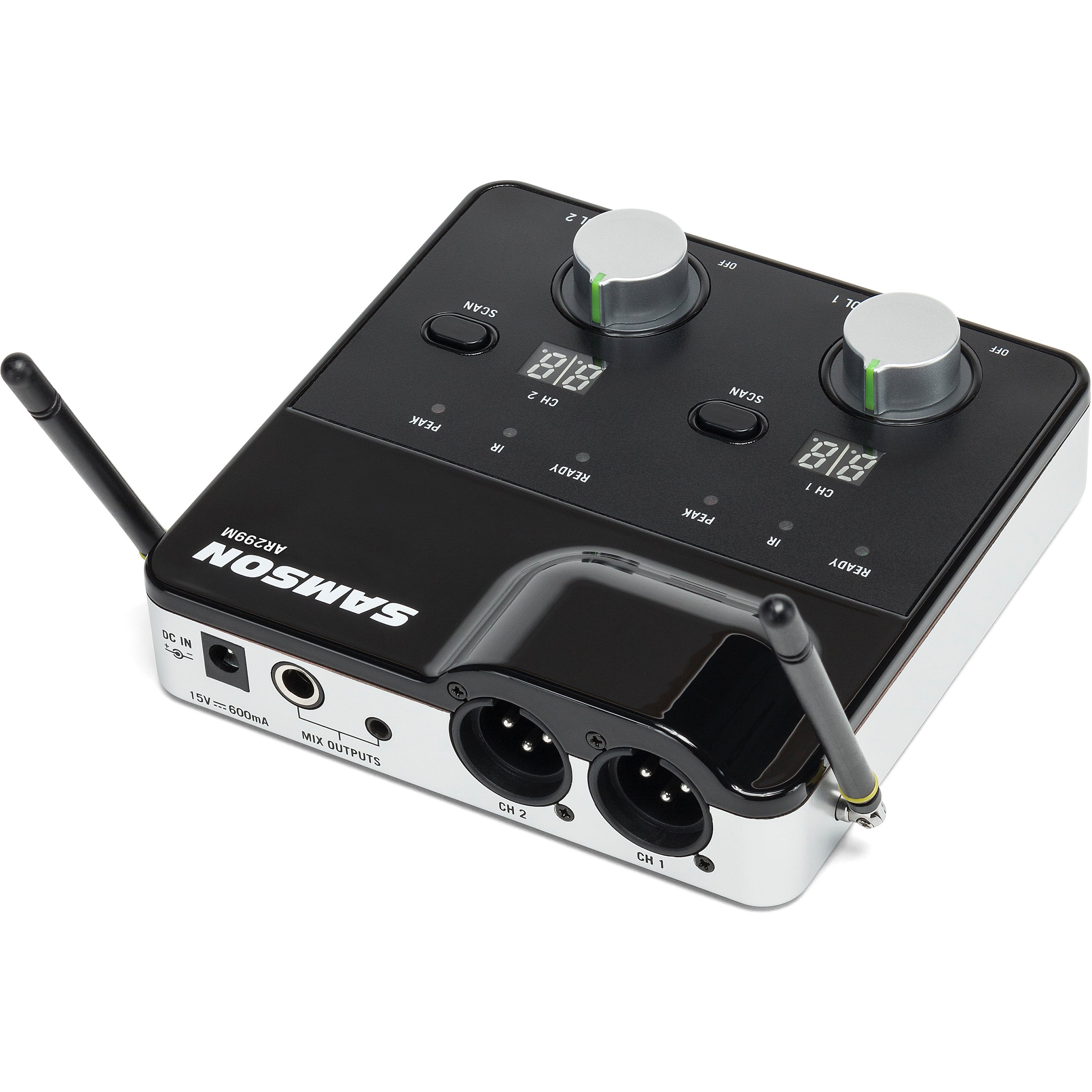 Samson Concert 288m Dual Handheld System dubbel draadloos microfoonsysteem (K 470 - 494 MHz)
