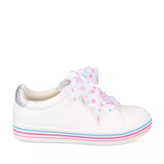 Baskets BLANC LOVELY SKULL