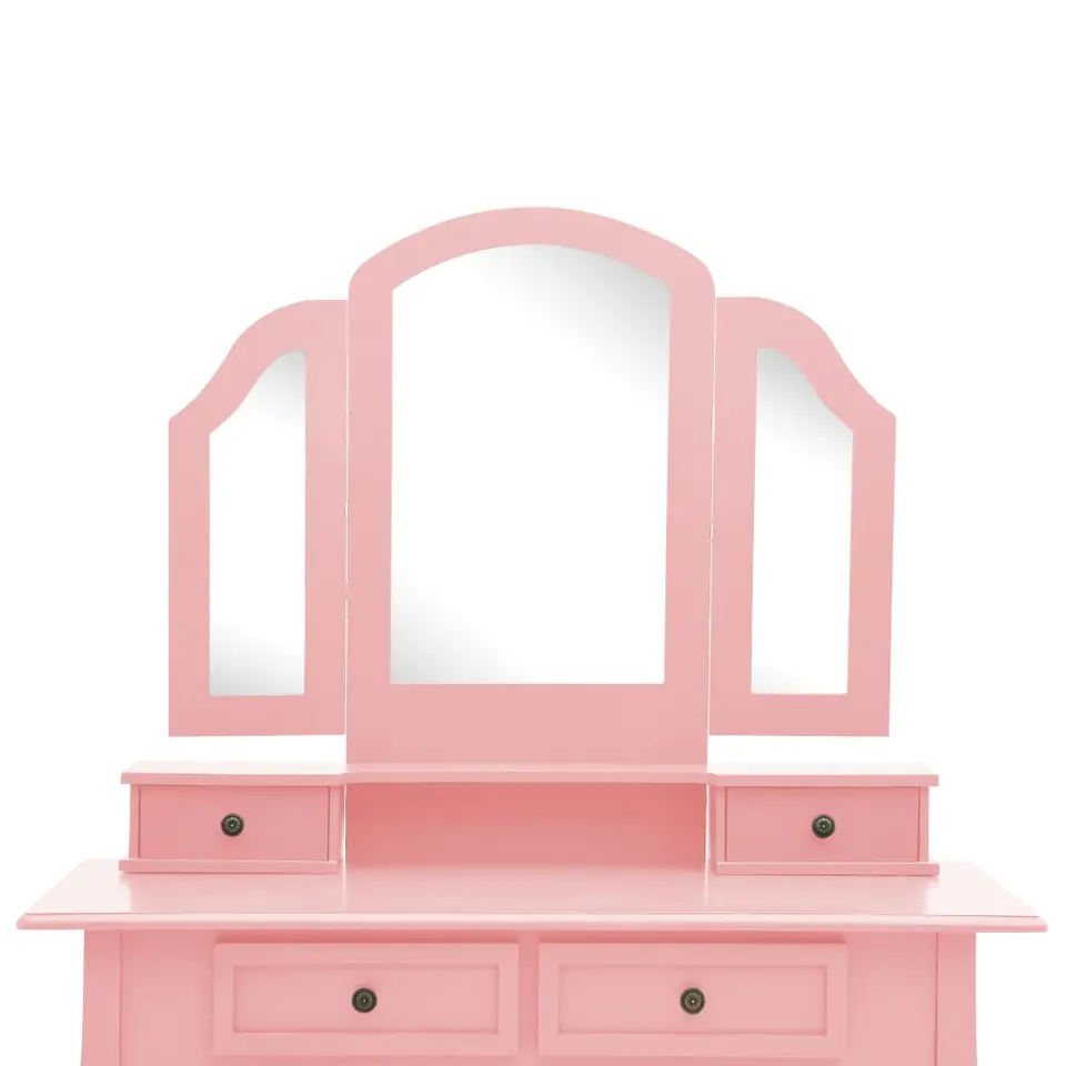 vidaXL - Kaptafel - Roze - Hout