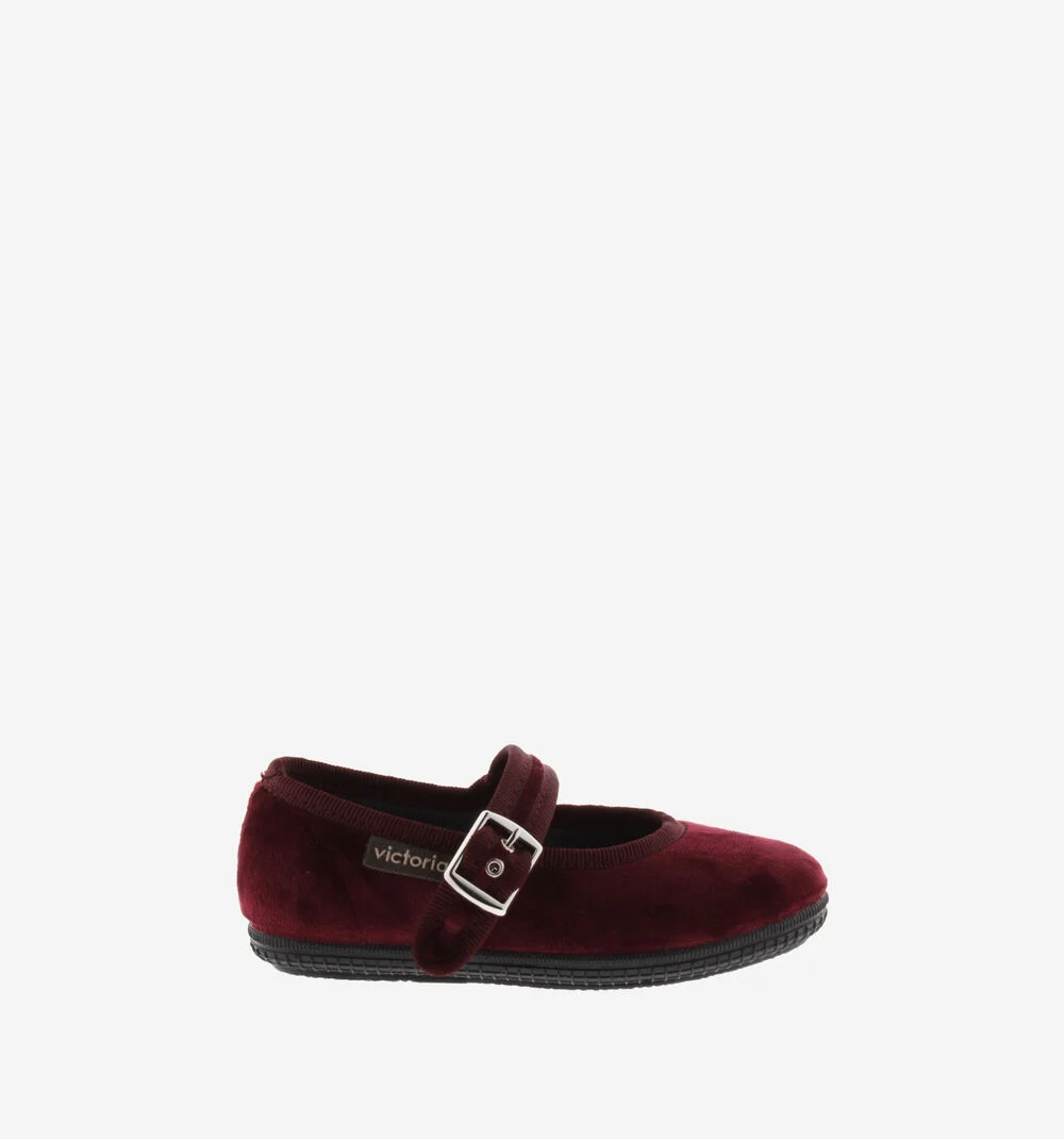 ODA VELVET MARY JANEBURDEOS