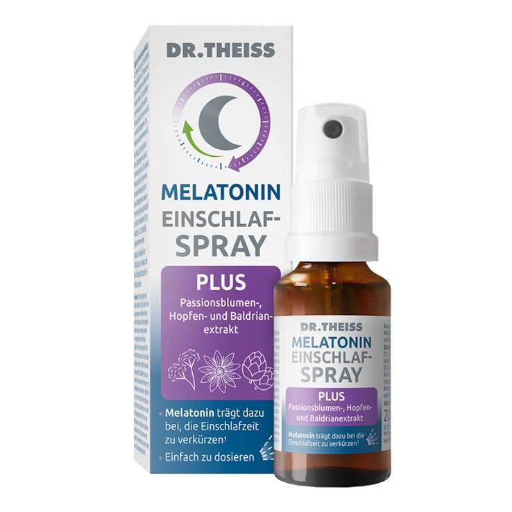 Dr. Theiss Melatonin Einschlaf-Spray Plus, 20 ml