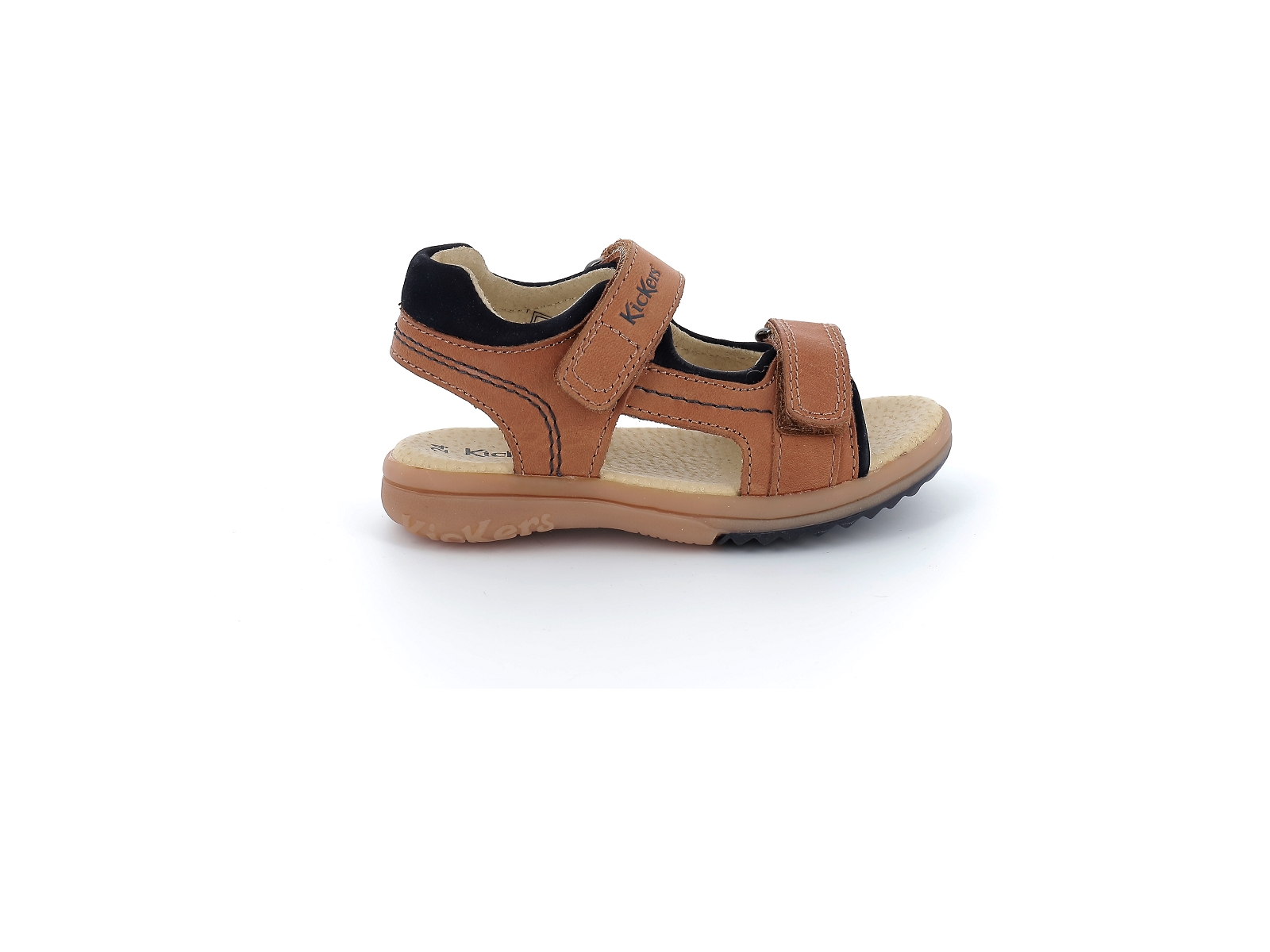 Kickers-349498 Cuir Cognac