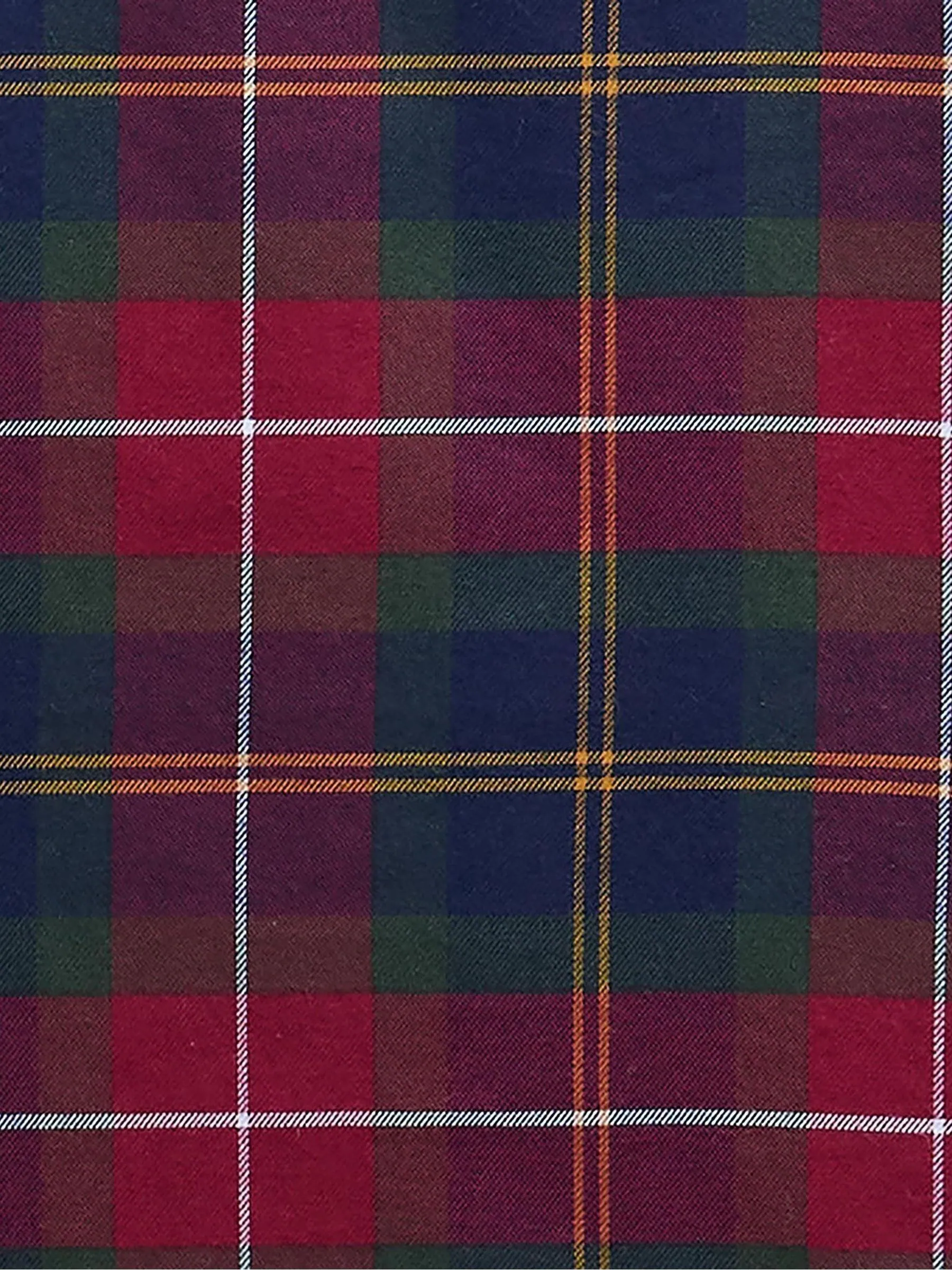 Rood - Barbour® Fortrose Tailored overhemd met Schotse ruit
