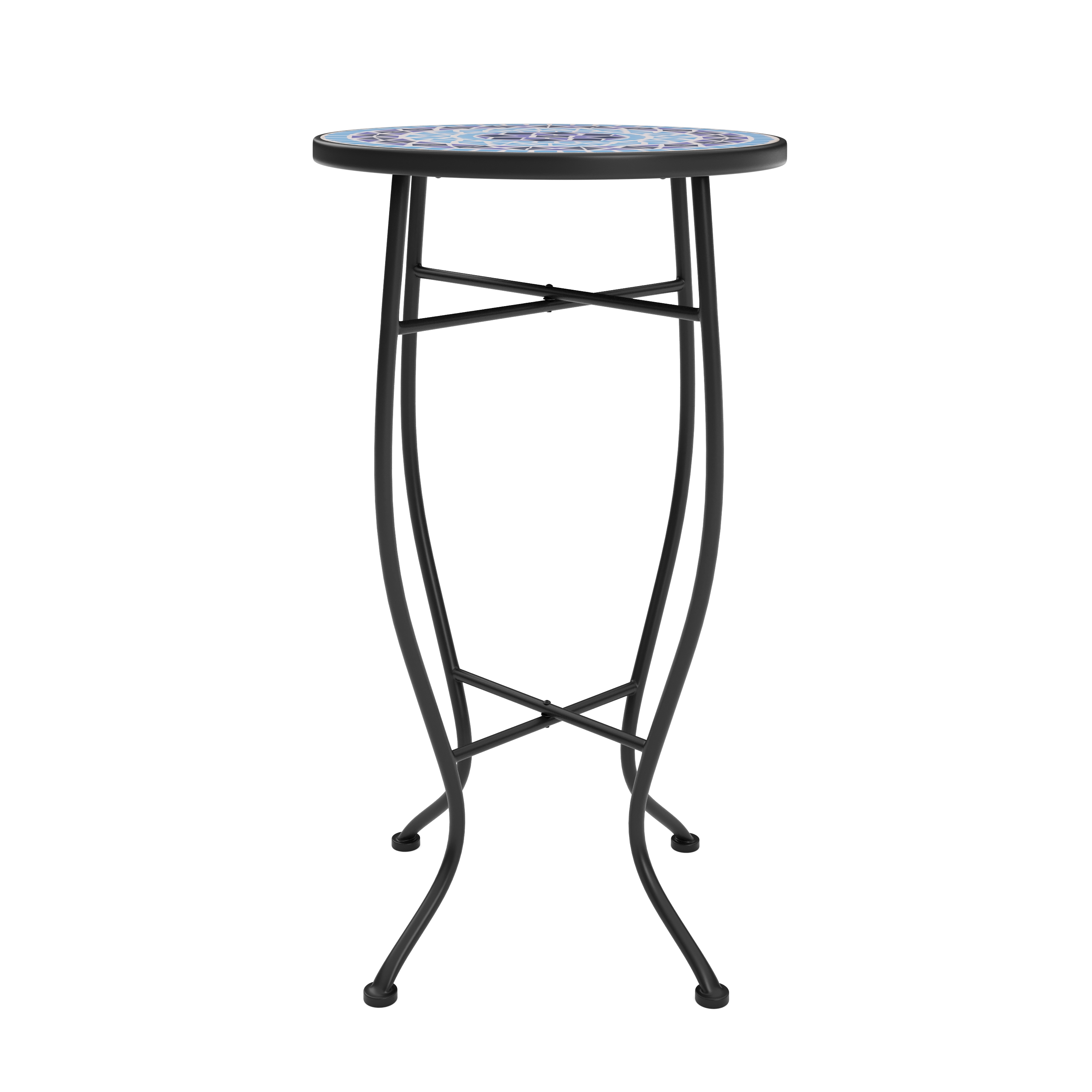 Bistrotisch MOSAIK blau