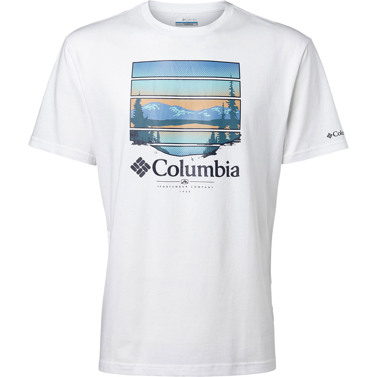 Columbia Path Lake Graphic T-shirt Herre