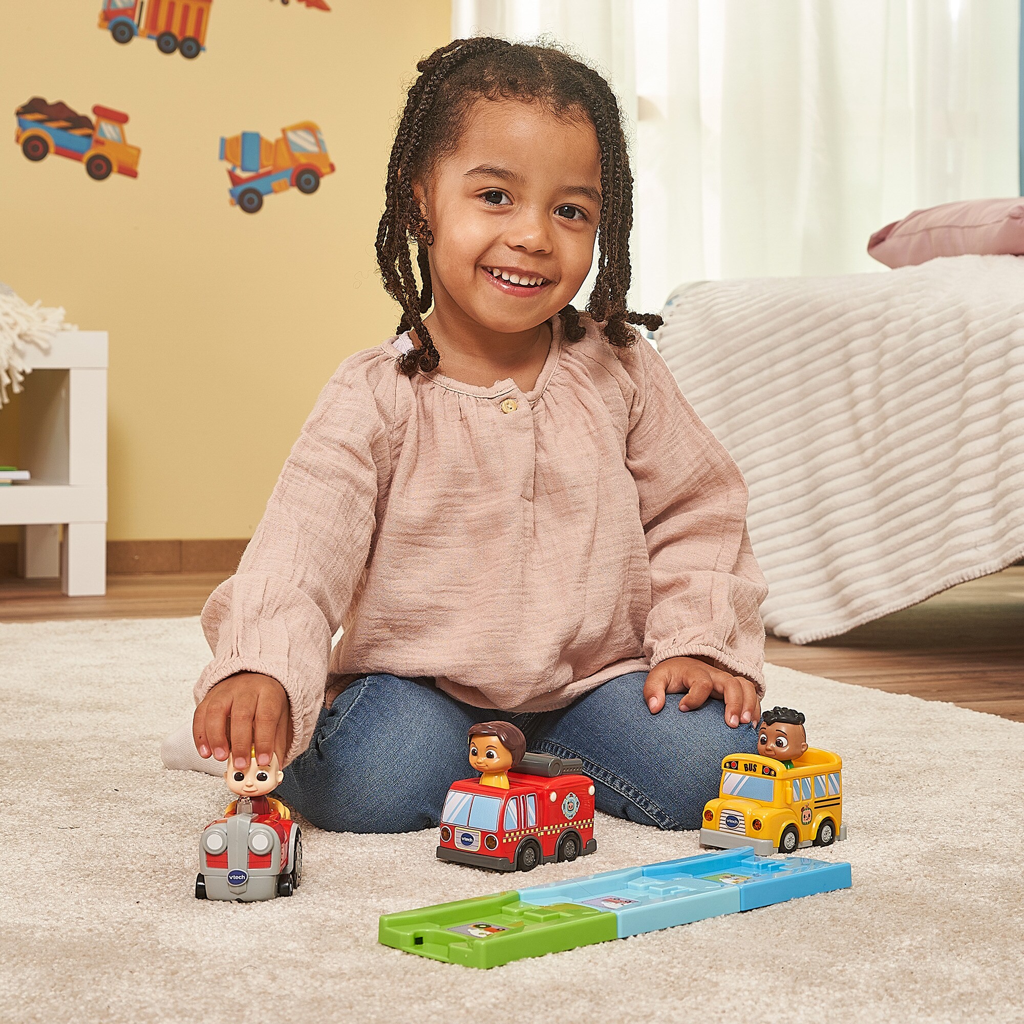 Vtech Spielfahrzeug Tut Tut Baby Flitzer - CoComelon JJs Traktor