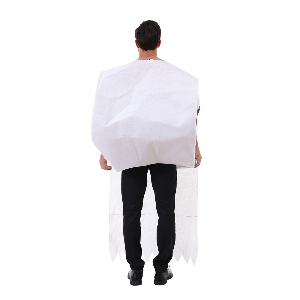 (180-190cm) Fasnachts Erwachsenen Kostüm Toiletten Papier Verkleidung für Motto Partys / Halloween - WC Papier