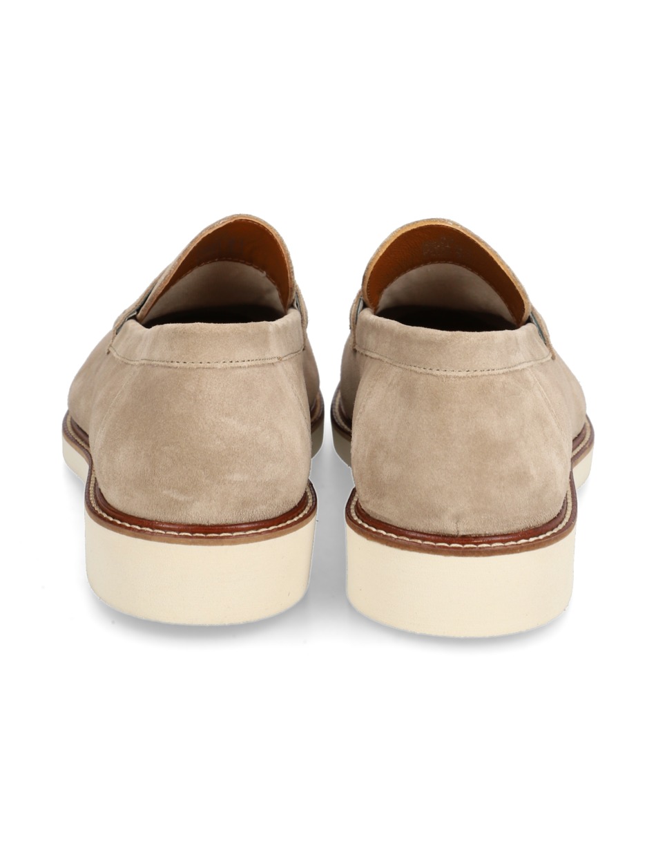 Veloursleder Slipper