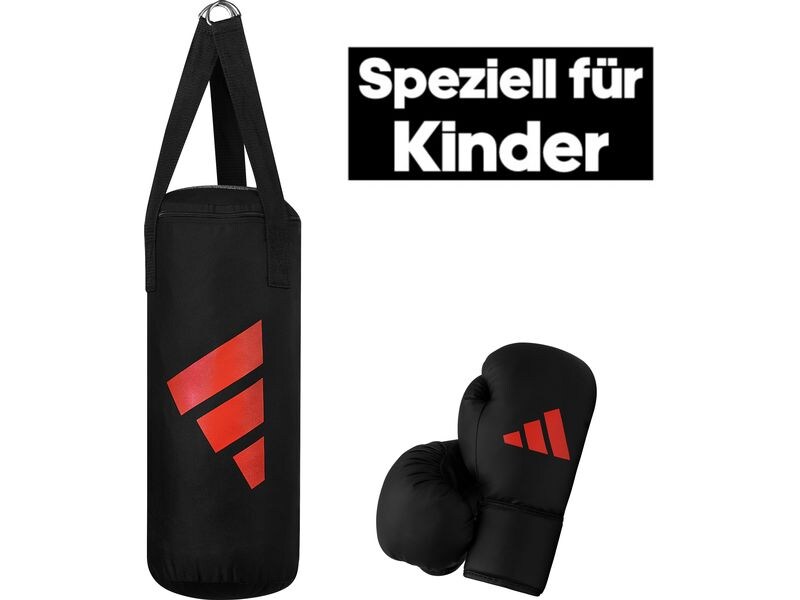 adidas Box-Set Junior Rot / Schwarz Box-Set für Kinder