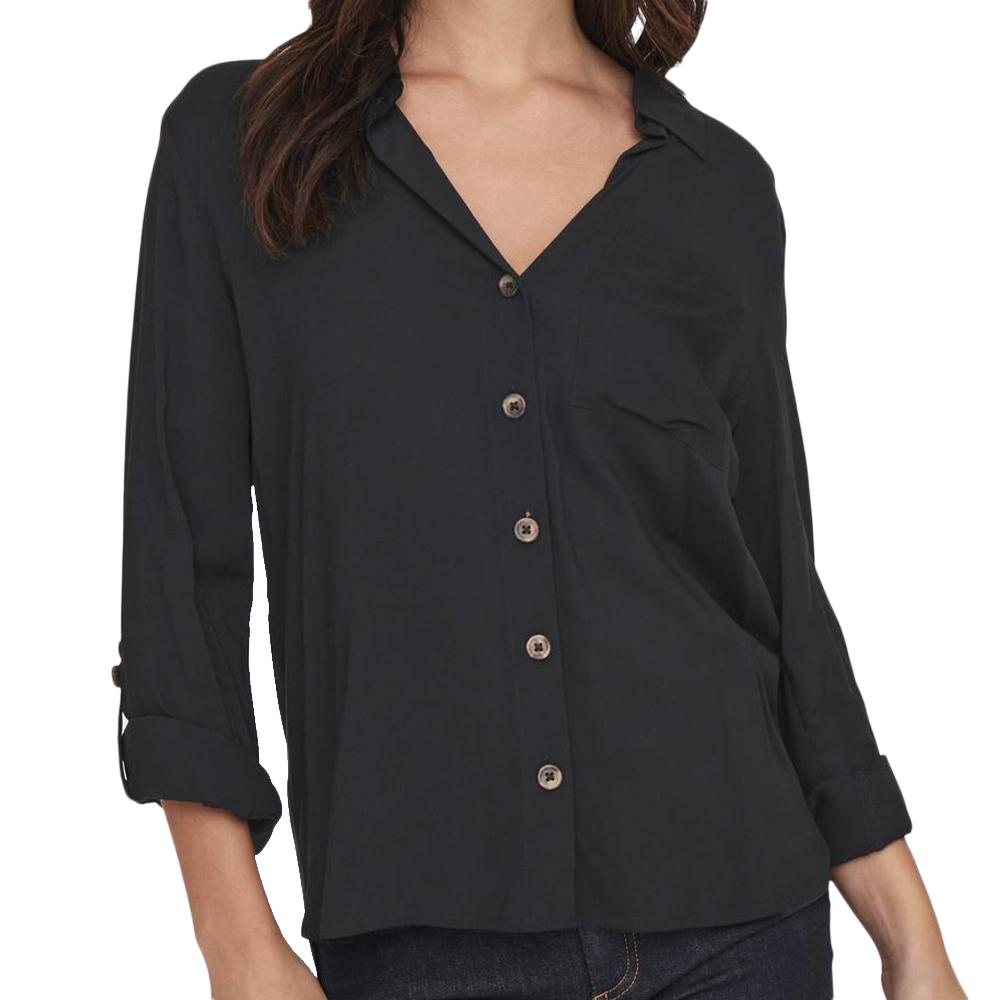 JDY Chemise Noir Femme JDY Laurel