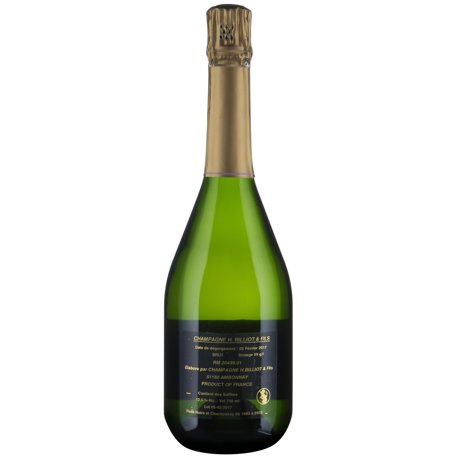 Champagne AOC Grand Cru Cuvée Laetitia Billiot -75cl