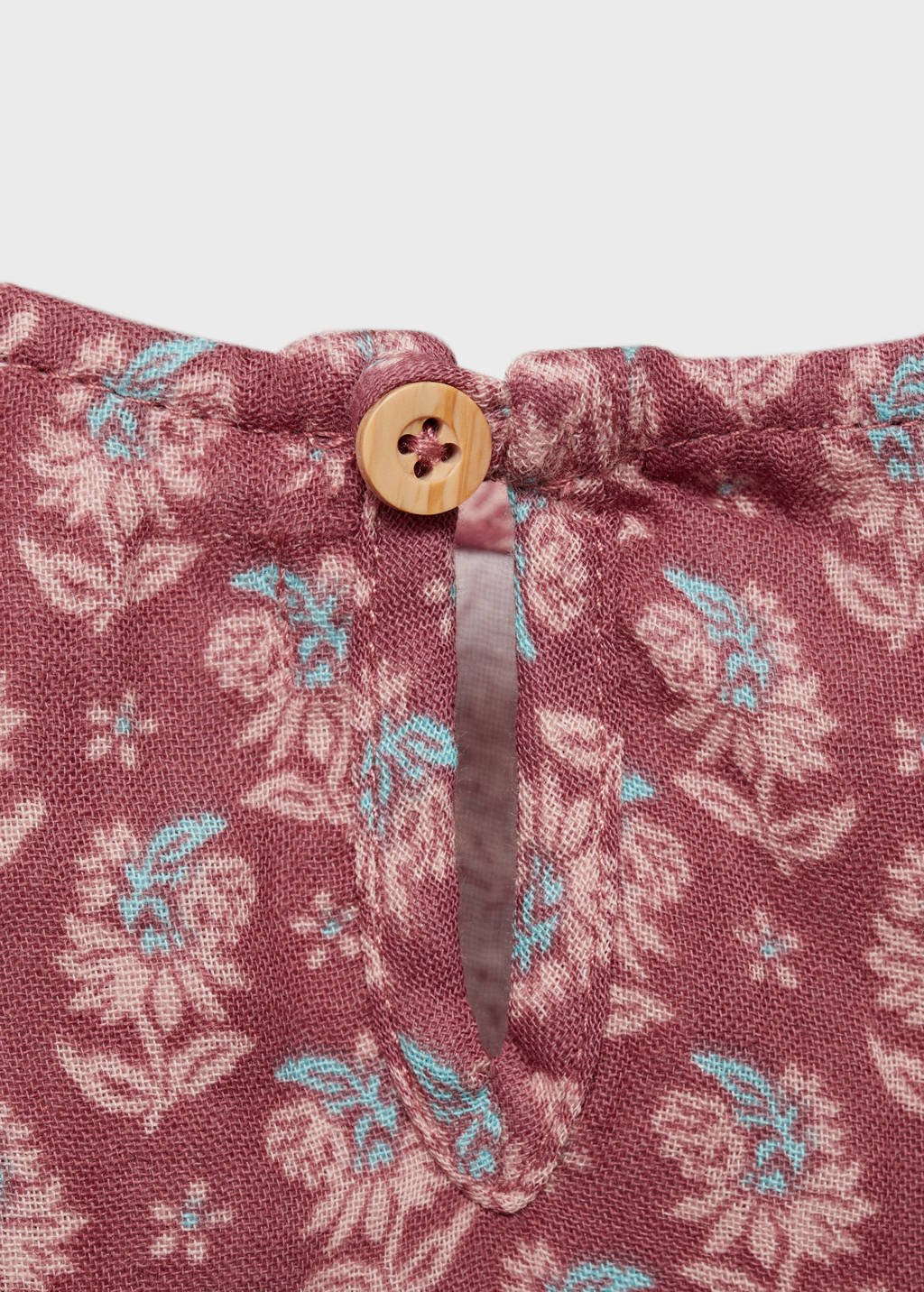 Mango Kids korte jurk oudroze