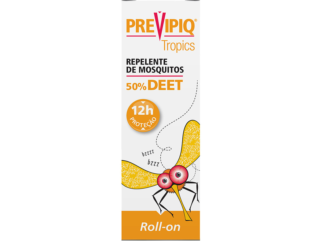 REPELENTE PREVIPIQ TROPICS ROLL-ON 50ML
