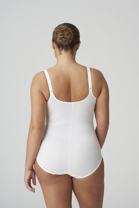 PrimaDonna Deauville full cup bodystocking Råhvid