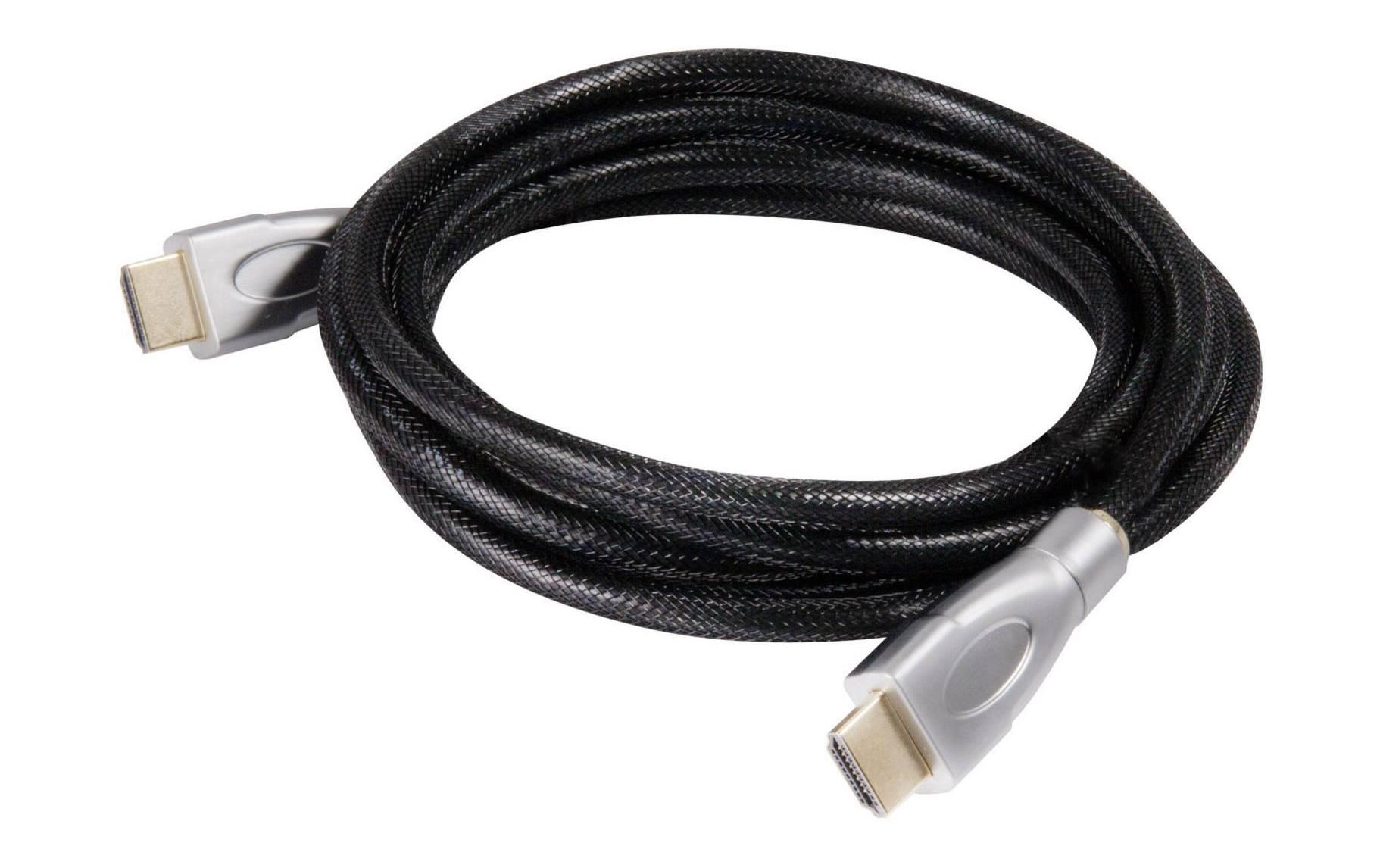 Kabel HDMI 2.0 - HDMI Premium, 1 mPremium High Speed HDMI 2.0 Kabel, 4K60Hz UHD