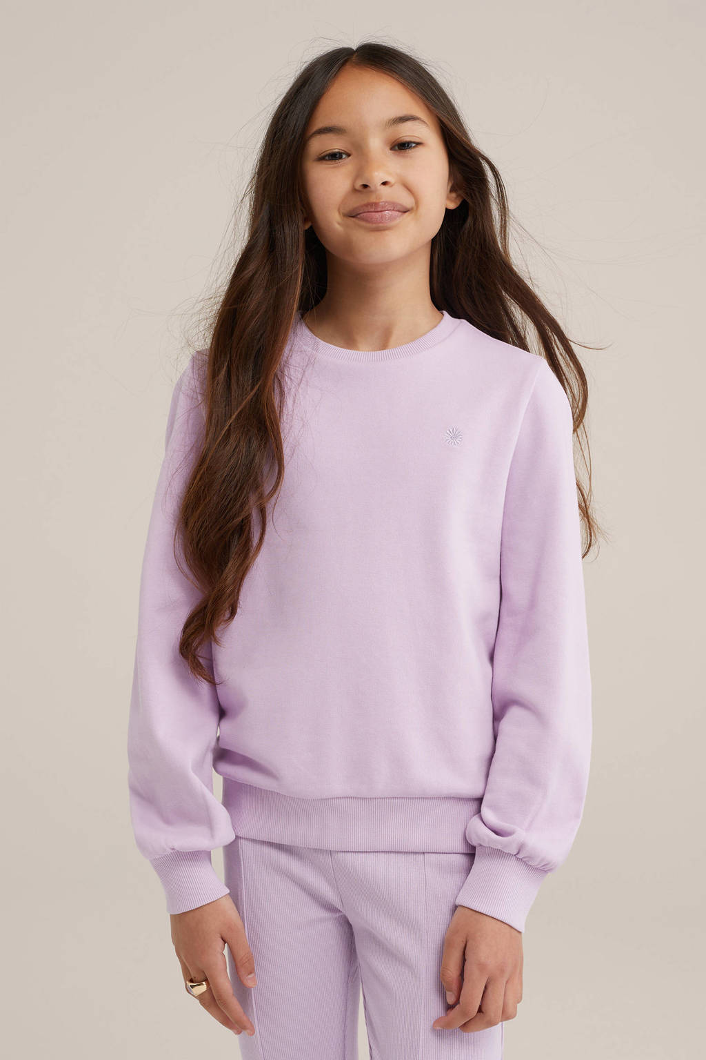 WE Fashion sweater lila