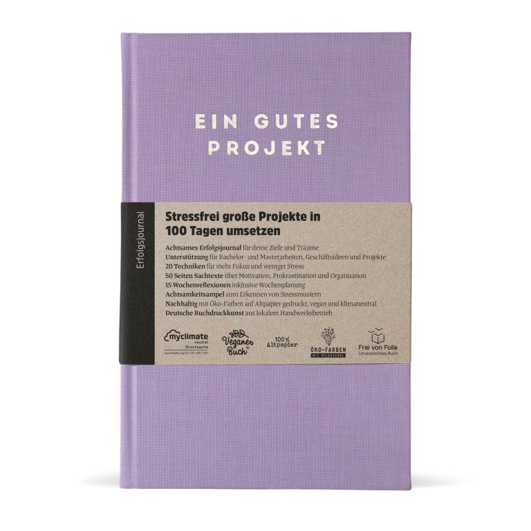 Erfolgsjournal Ein gutes Projekt