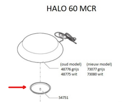Verdampingsschaal HALO 60