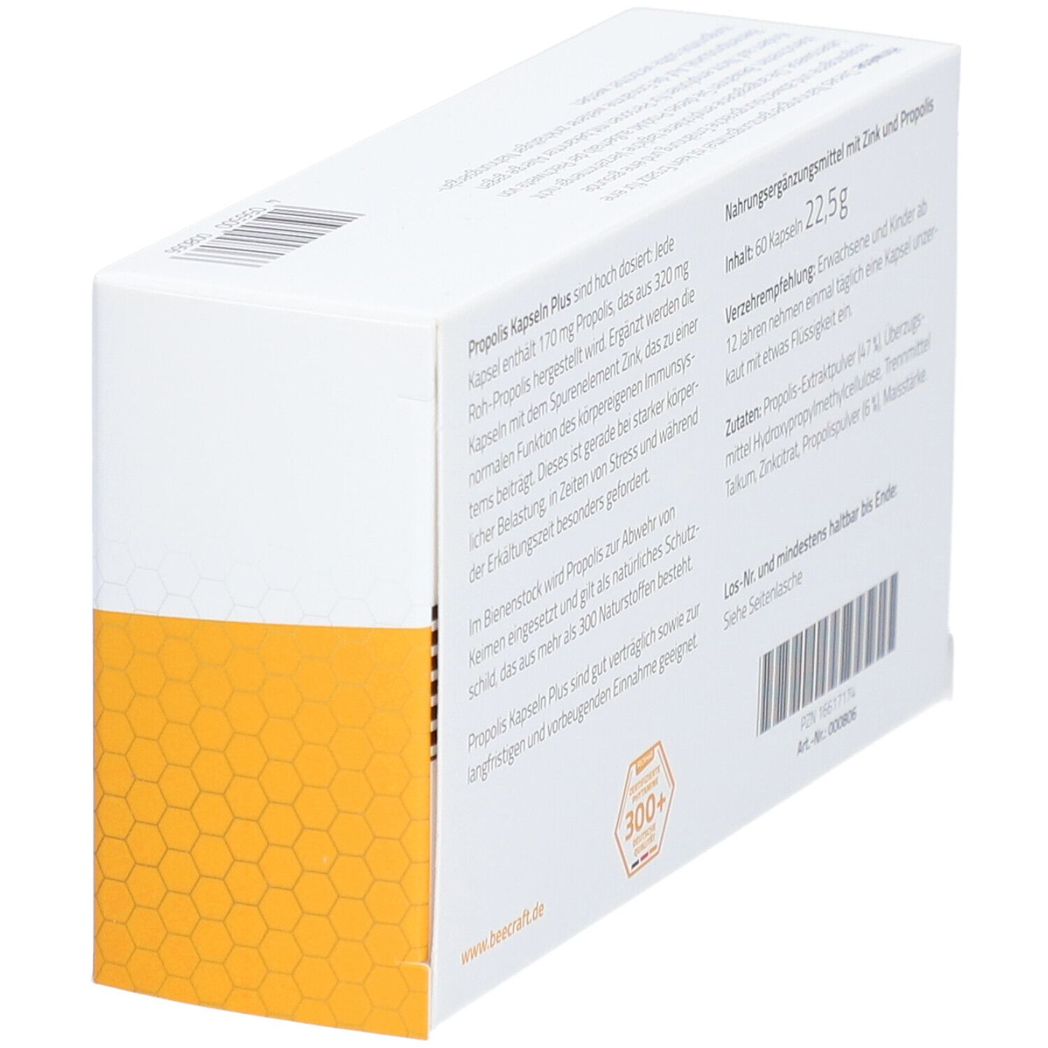 beecraft® PROPOLIS Kapseln Plus hochdosiert