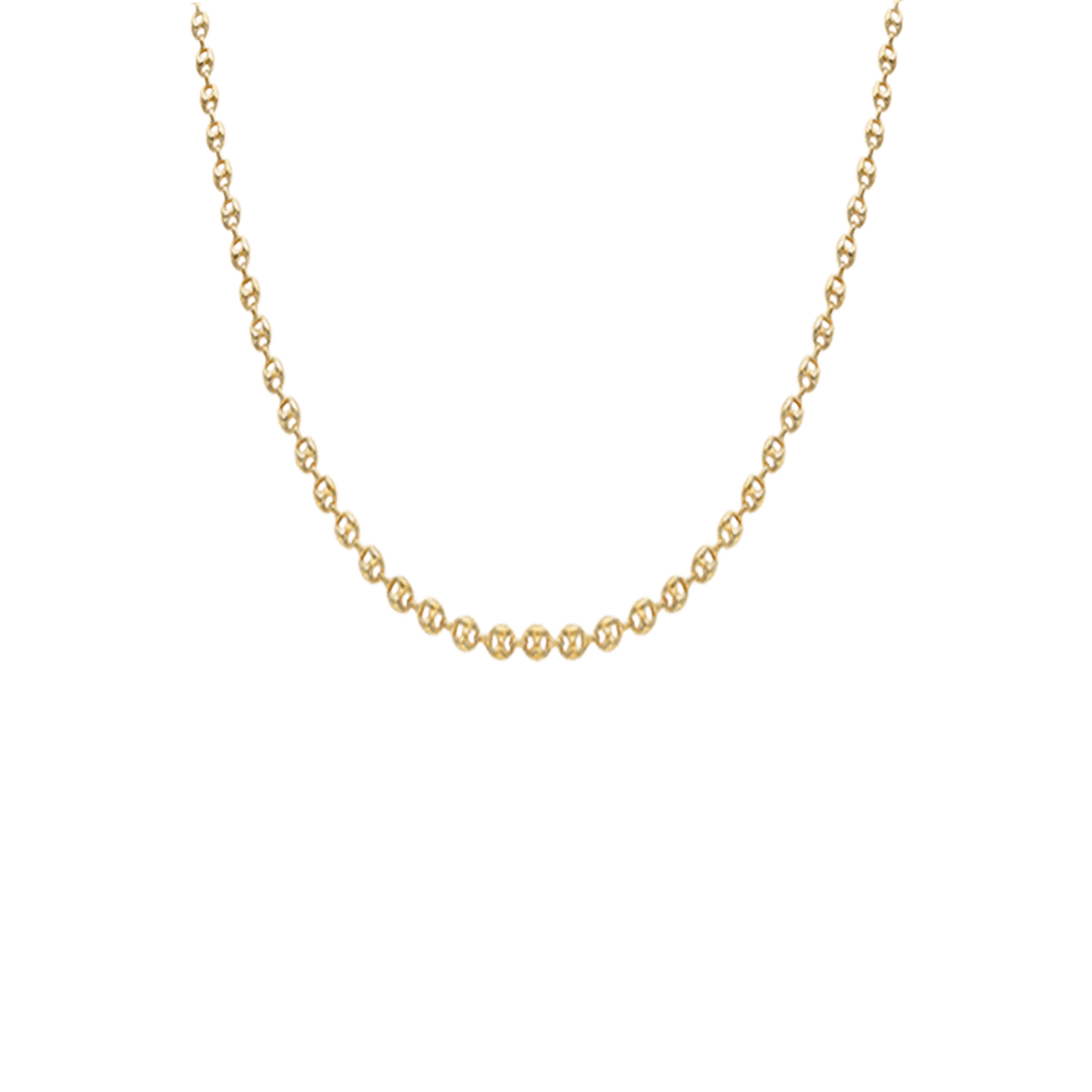 9K ketting met marine schakel 6mm