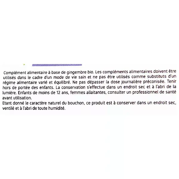 Gengibre orgânico ecológico Nat & Form, 200 cápsulas