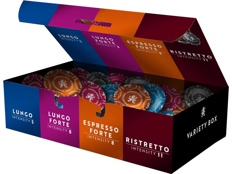 Café Royal Professional Pads Variety Box Rainforest Allianc Hochwertige Kollektion mit Nespresso Professional Pads