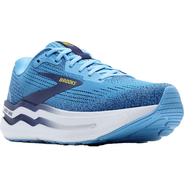 Chaussure running BROOKS GHOST MAX 2 BONNIE BLUE/BLUE RIBBON/YELLOW