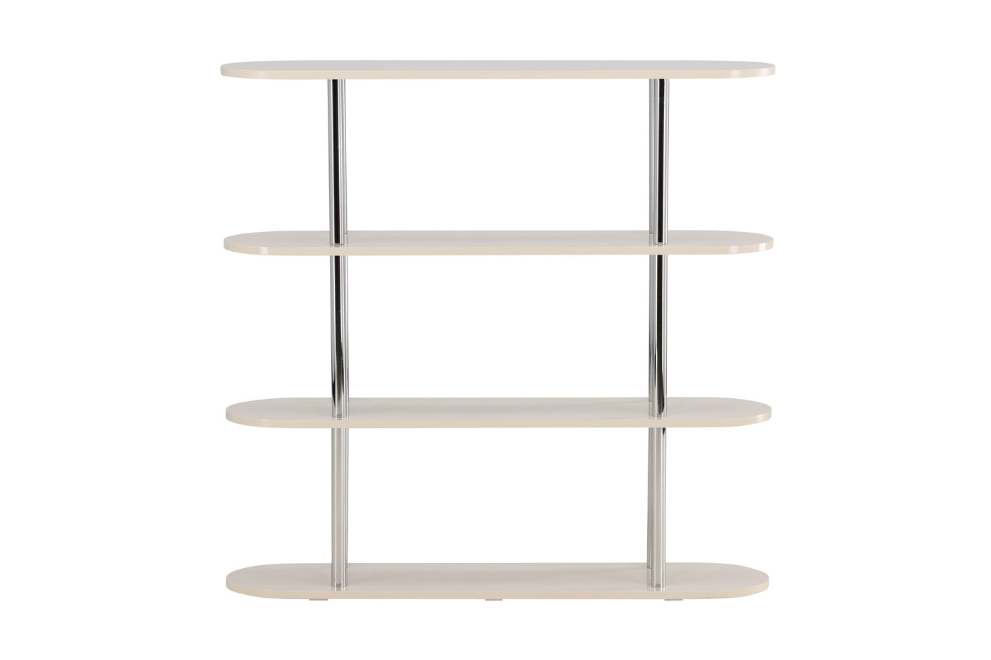 FjÃ´rd - Kast Wit|Chrome - 120x30x116cm - Zino