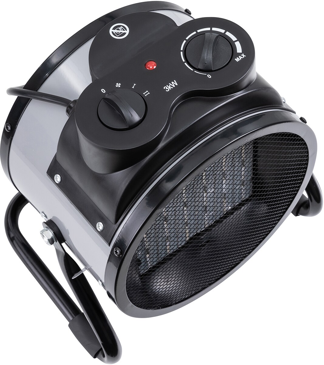 Craftfull Keramik-Heizlüfter HL1000, 2000/3000 Watt, Überhitzungsschutz, Thermostat, Tragegriff (3000 Watt)