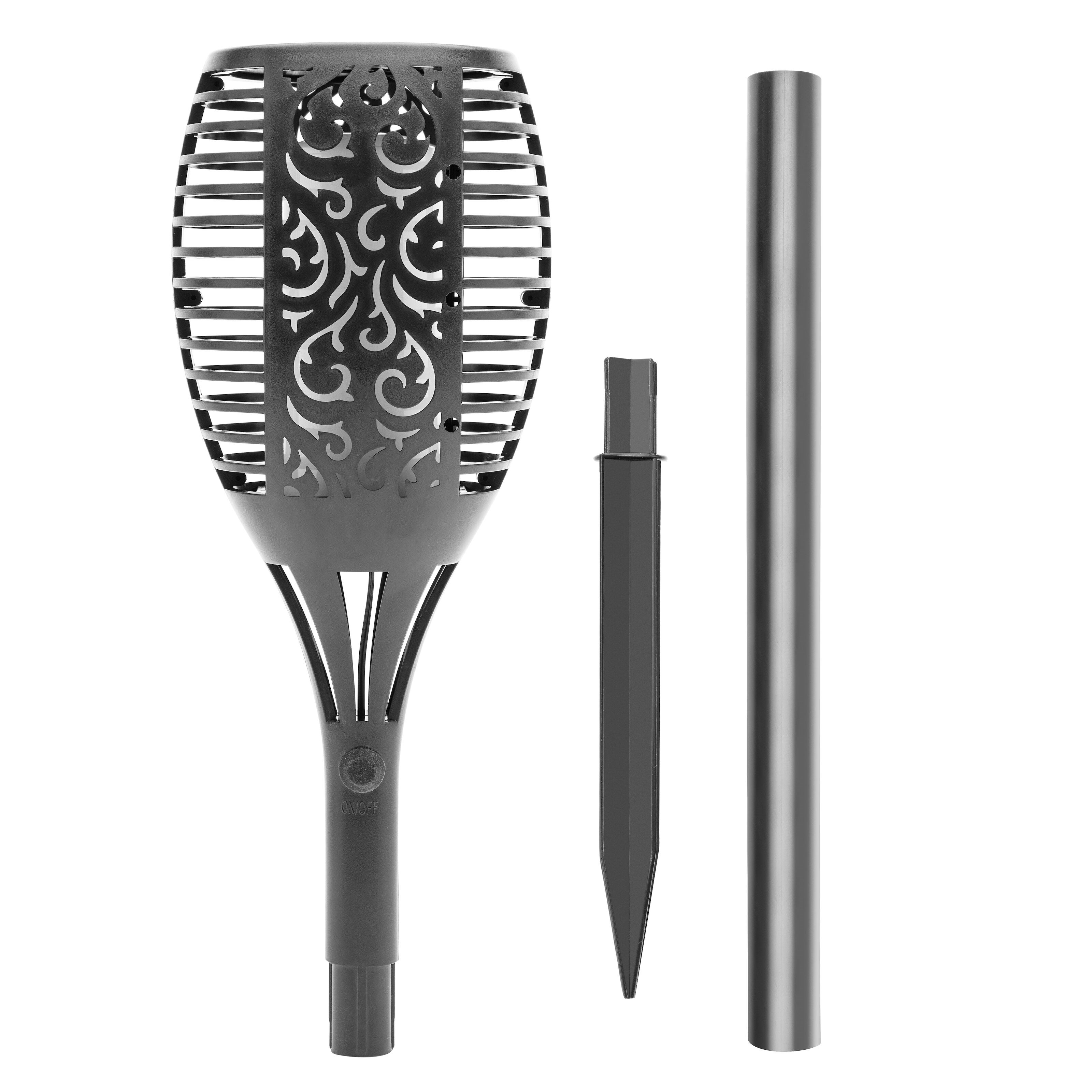 Rubicson Solcelledrevet fakkel XL