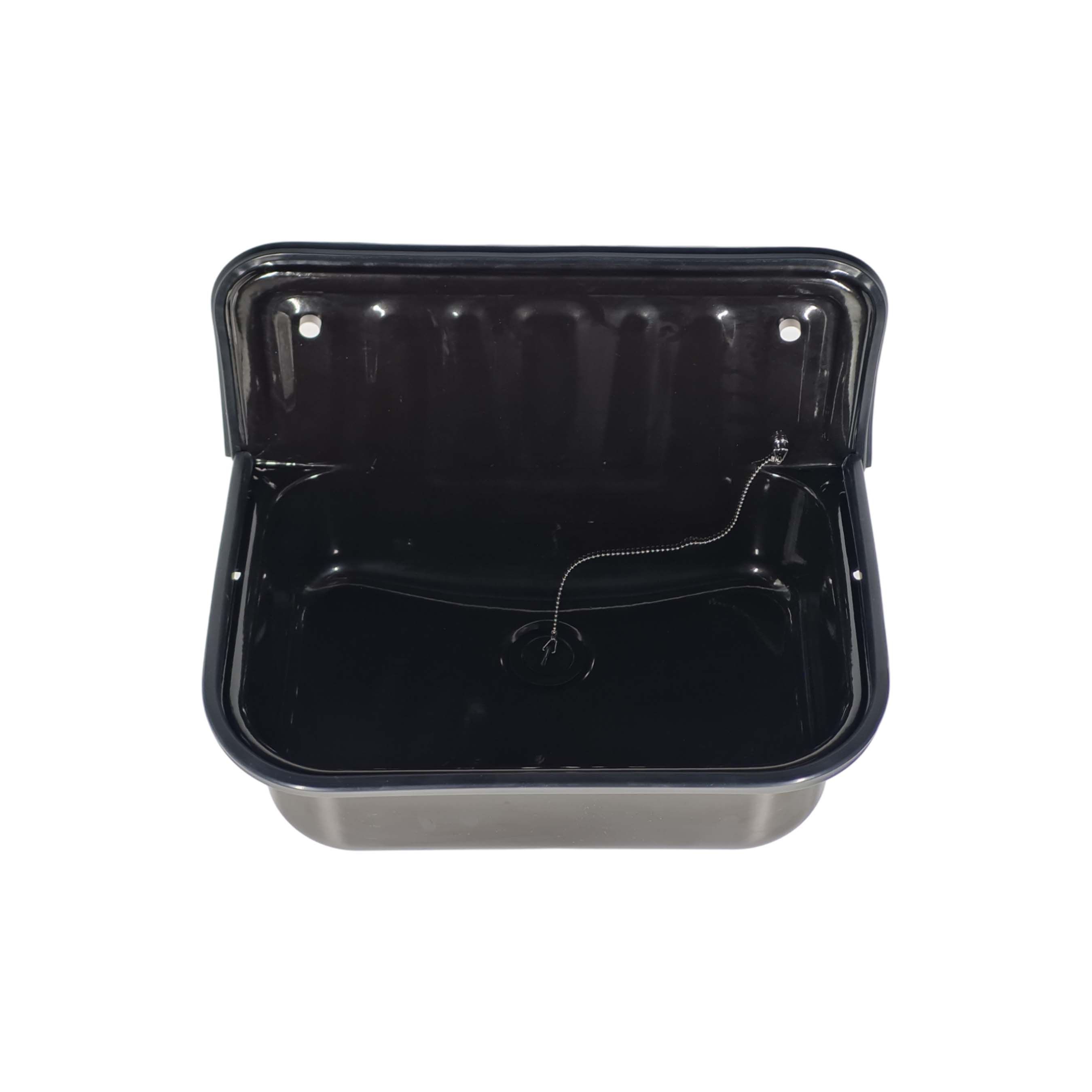 Best Design Suula uitstortgootsteen 50x33cm zwart