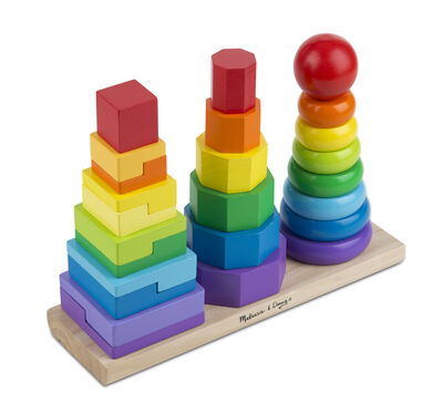 Melissa & Doug Stabletårn med Klosser