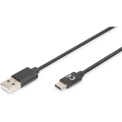 Câble de connexion USB 2.0, USB-C - USB-A, 1,0 m