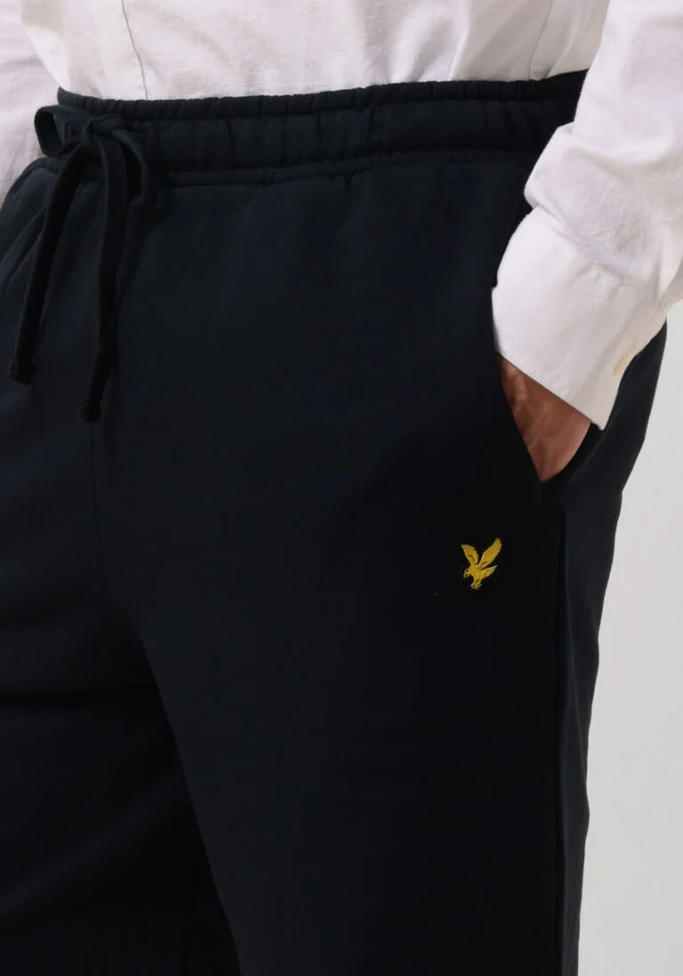 LYLE & SCOTT donkerblauwe lyle & scott korte broek sweat shorts