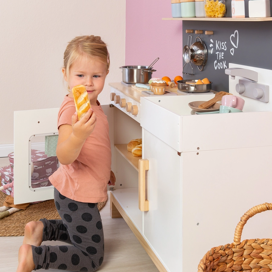 MUSTERKIND® Spielküche Linum, weißnatur