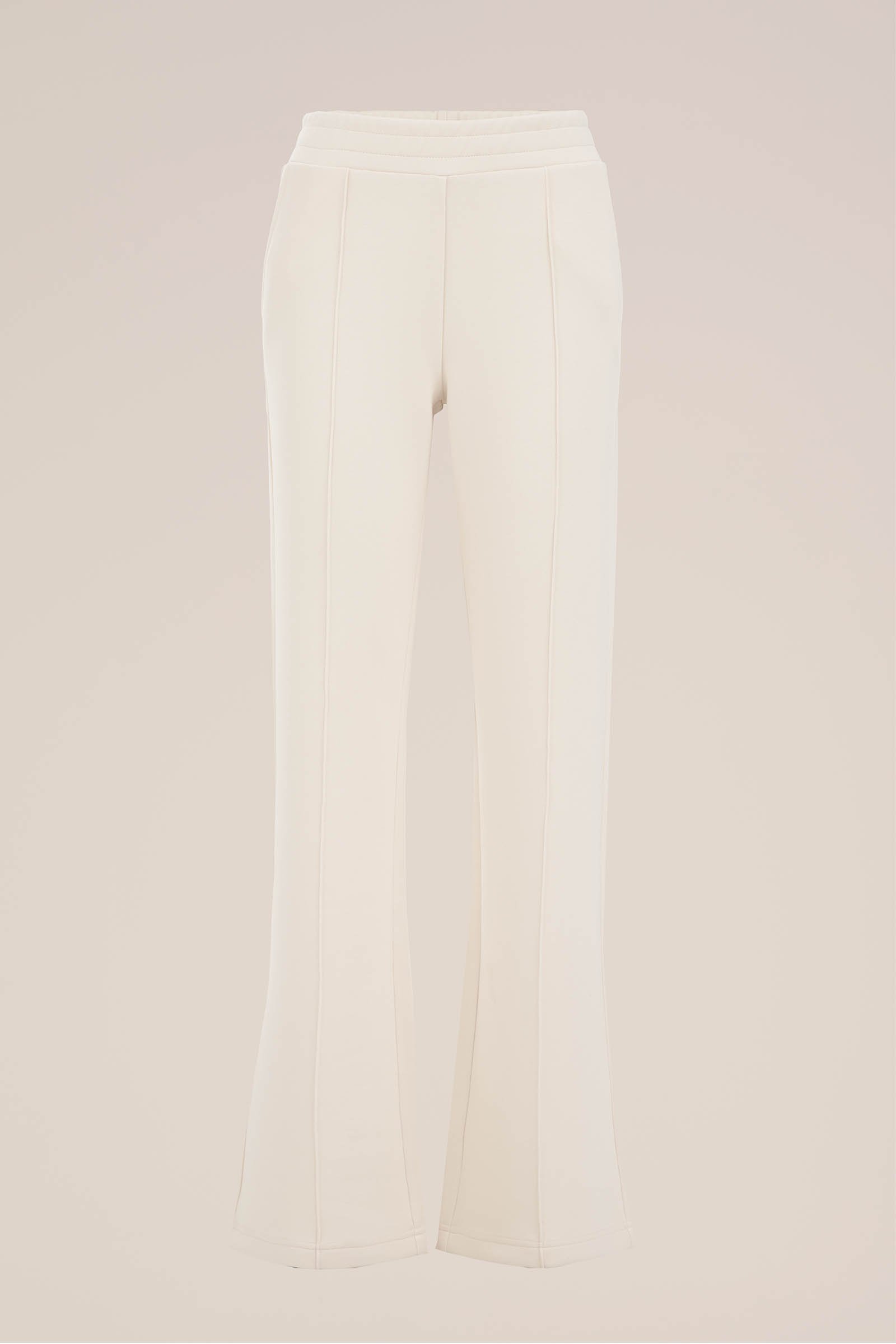 wide leg broek WE Fashion Ecru