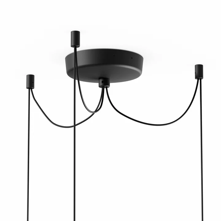 New Works - Tense Chandelier LED Pendelleuchte Ø 55 cm, weiss