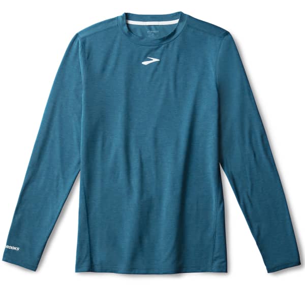 T-shirt running BROOKS HIGH POINT LONG SLEEVE M CELESTIAL