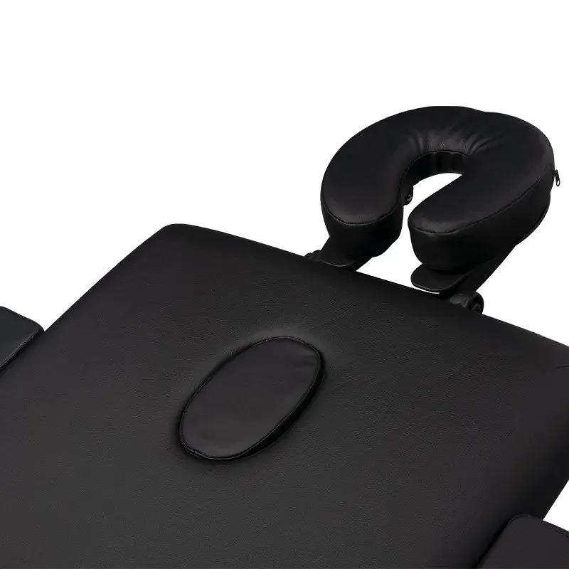 Activeshop sammenklappelig massagebriks 3-delt, træ, model Comfort Activ FIZJO, sort