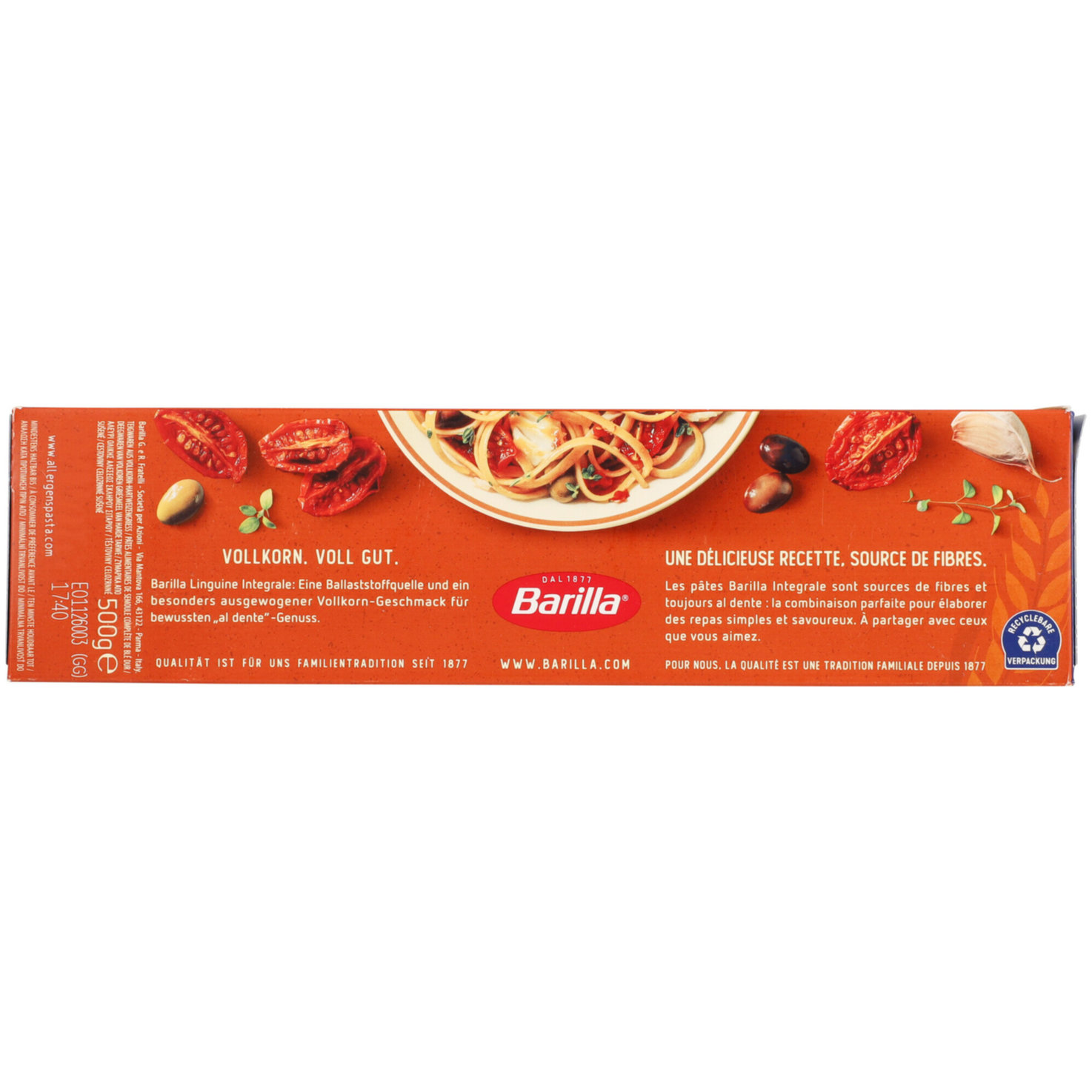 Barilla Integrale Linguine Vollkorn