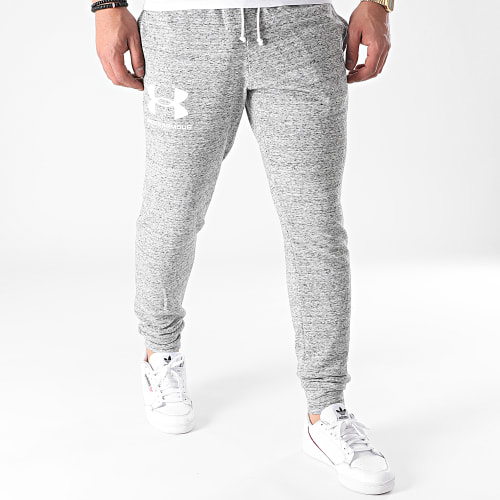 Pantalon Jogging UA Rival Terry 1361642 Gris Chiné