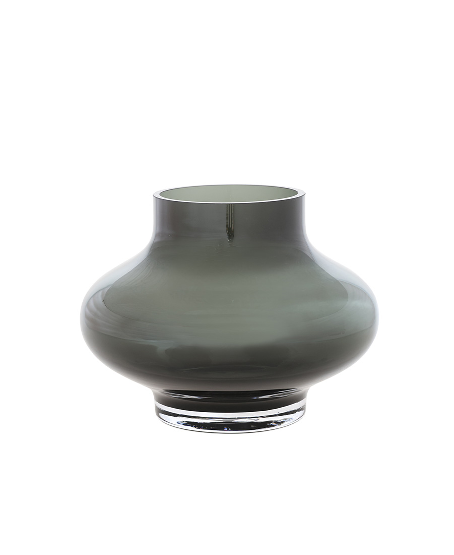 Vaas Ruvuma S grey Ø20 x H15 cm