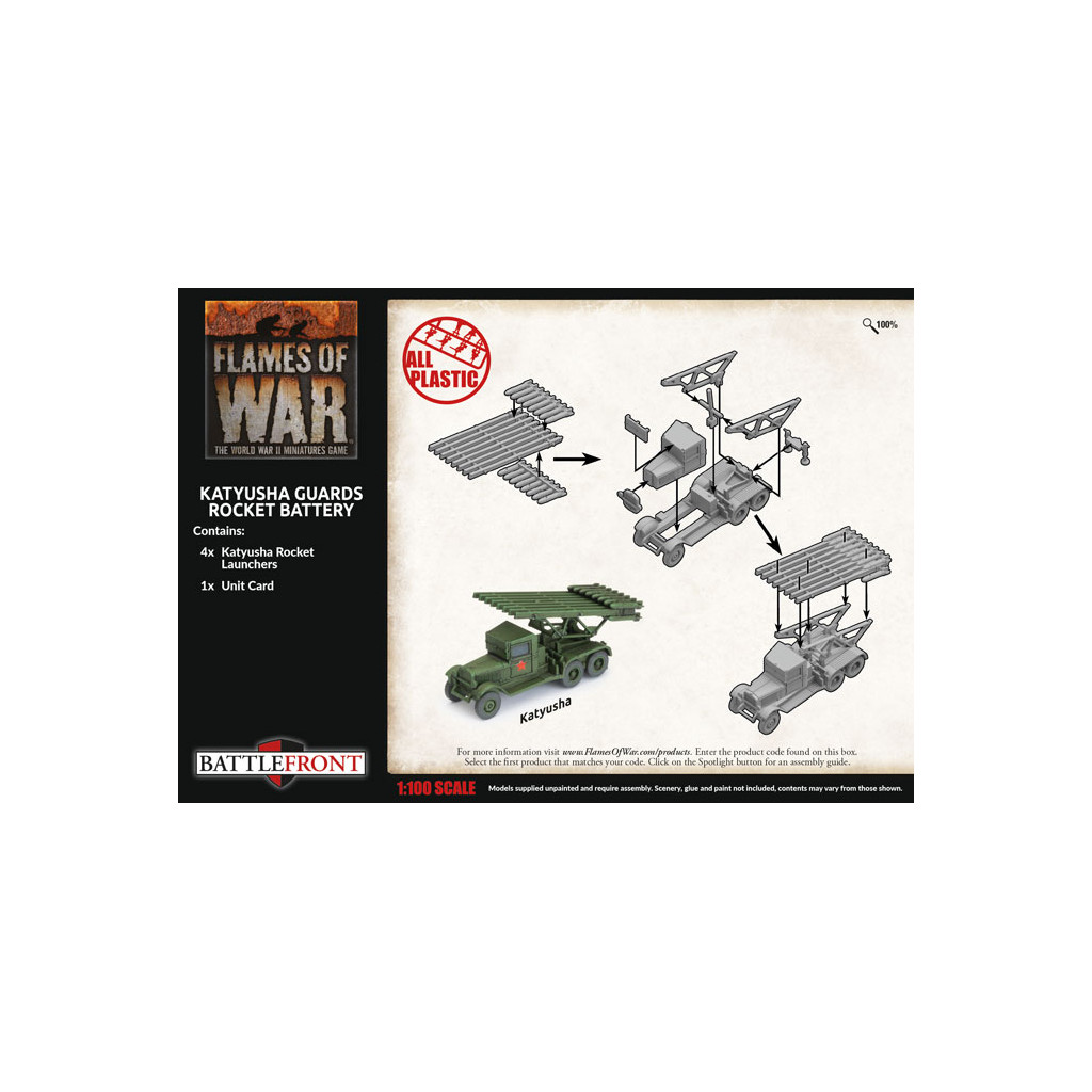 Flames of War - Katyusha Guards Rocket Battery