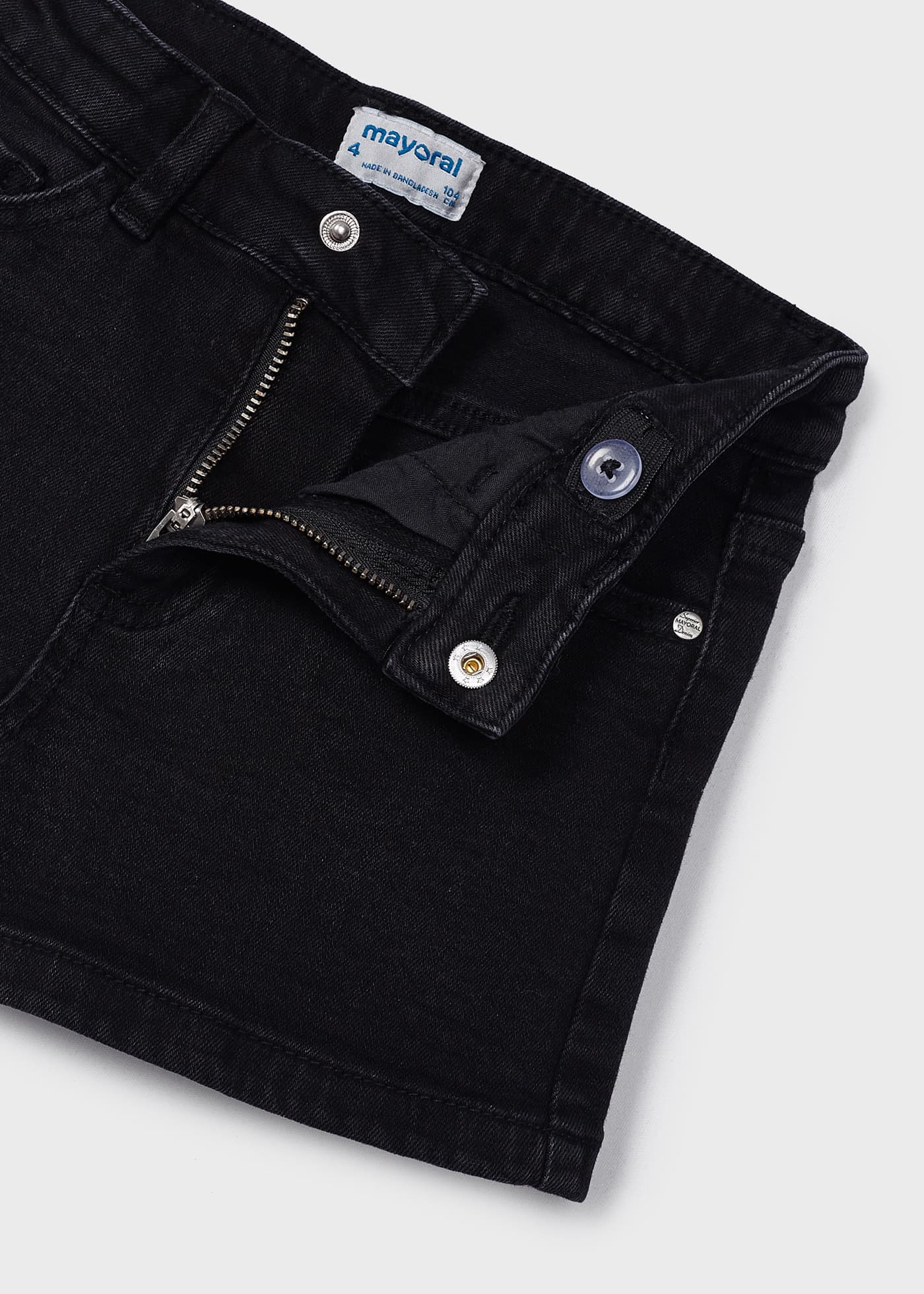 Shorts jeans para meninas