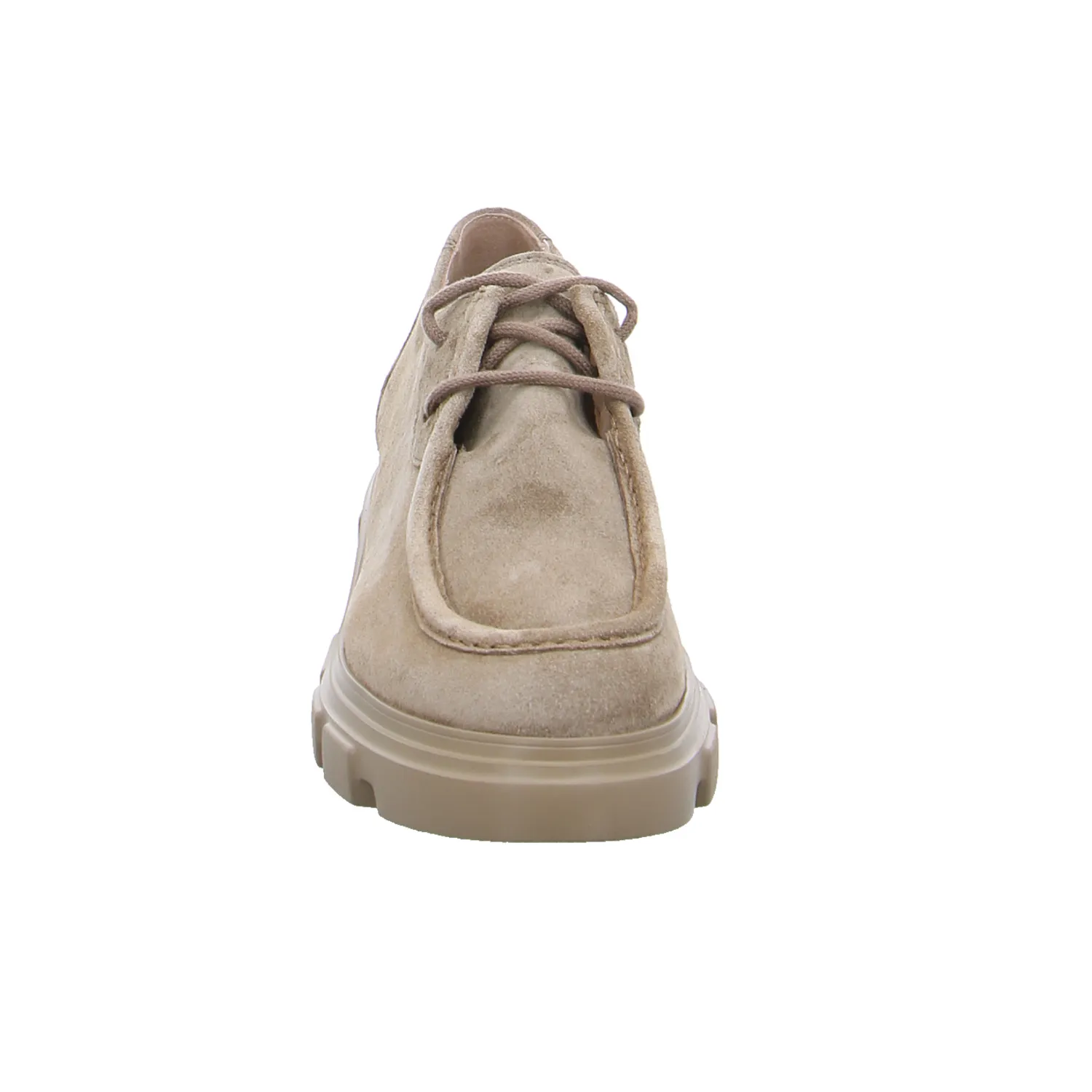 PAUL GREEN Schnürschuh Beige Leder