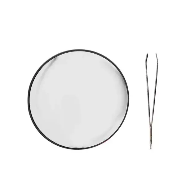 Miroir Grossissant x15 + Pince à Épiler